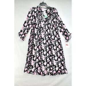 Miss Elaine Womens XS Nightgown Long Sleeve Gown Sleep Dress So soft Romantic